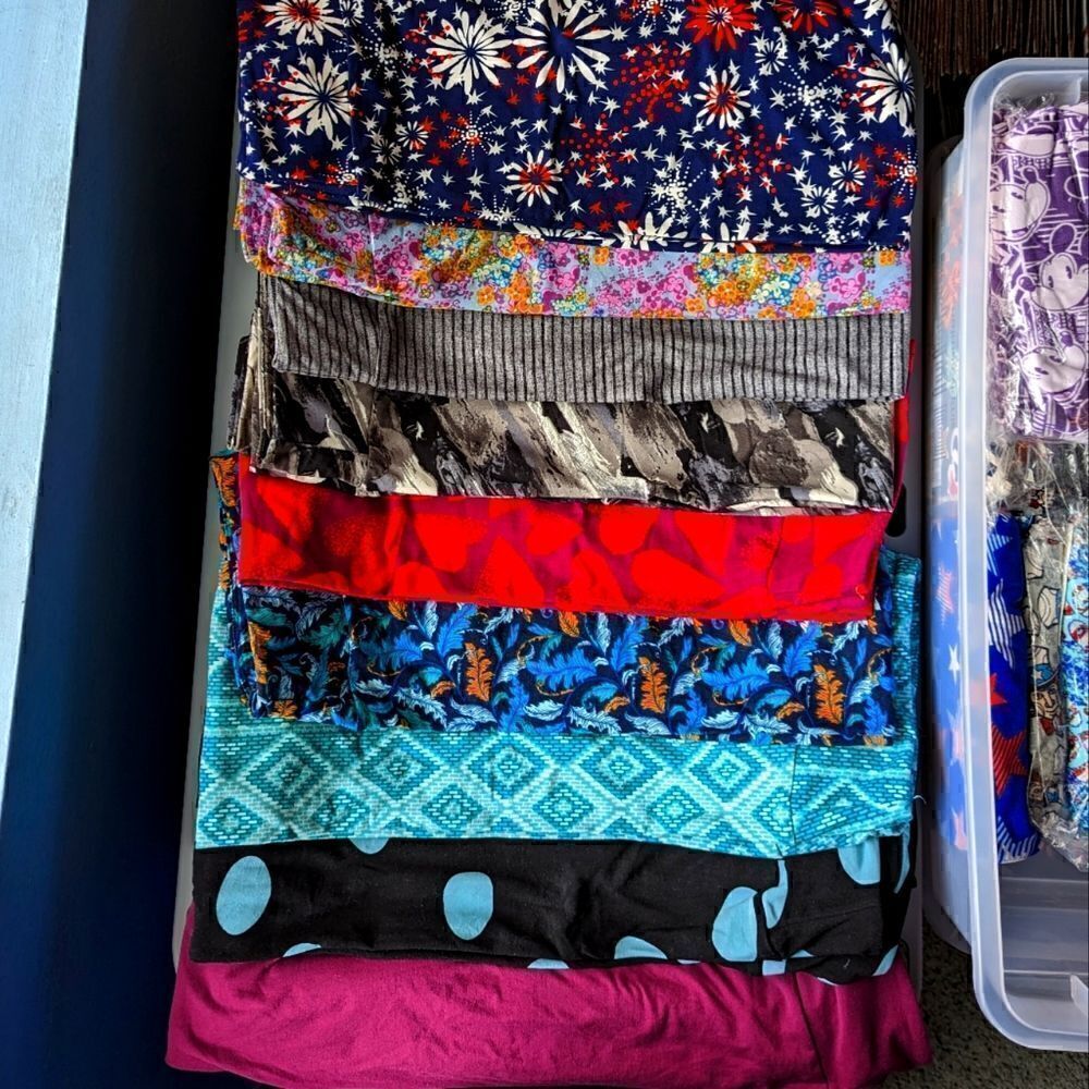 lot of 9 TC lularoe leggings